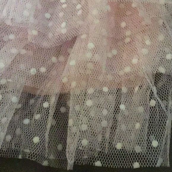 --SOLD--Pink Polka Dot Dog Dress - Picture 3 of 9